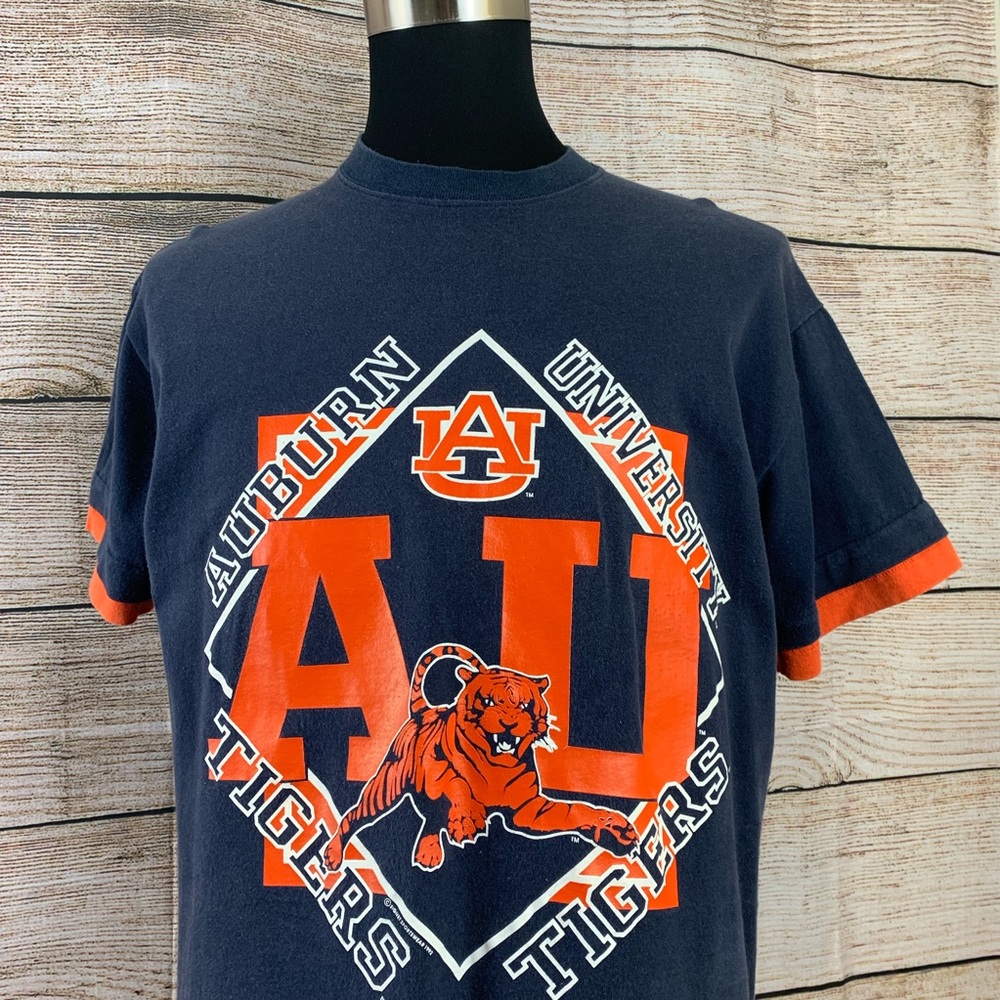 Vintage ‘92 Auburn Tigers Single Stitch T-Shirt 🔥